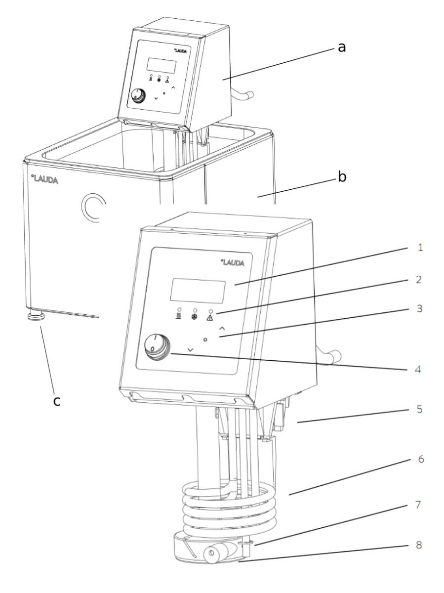 disegno tecnico del frontale del termostato